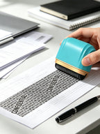 A002 Wide-Sized Identity Privacy Roller Seal, Specifically Designed for Blocking Confidential Addresses and Protecting Privacy