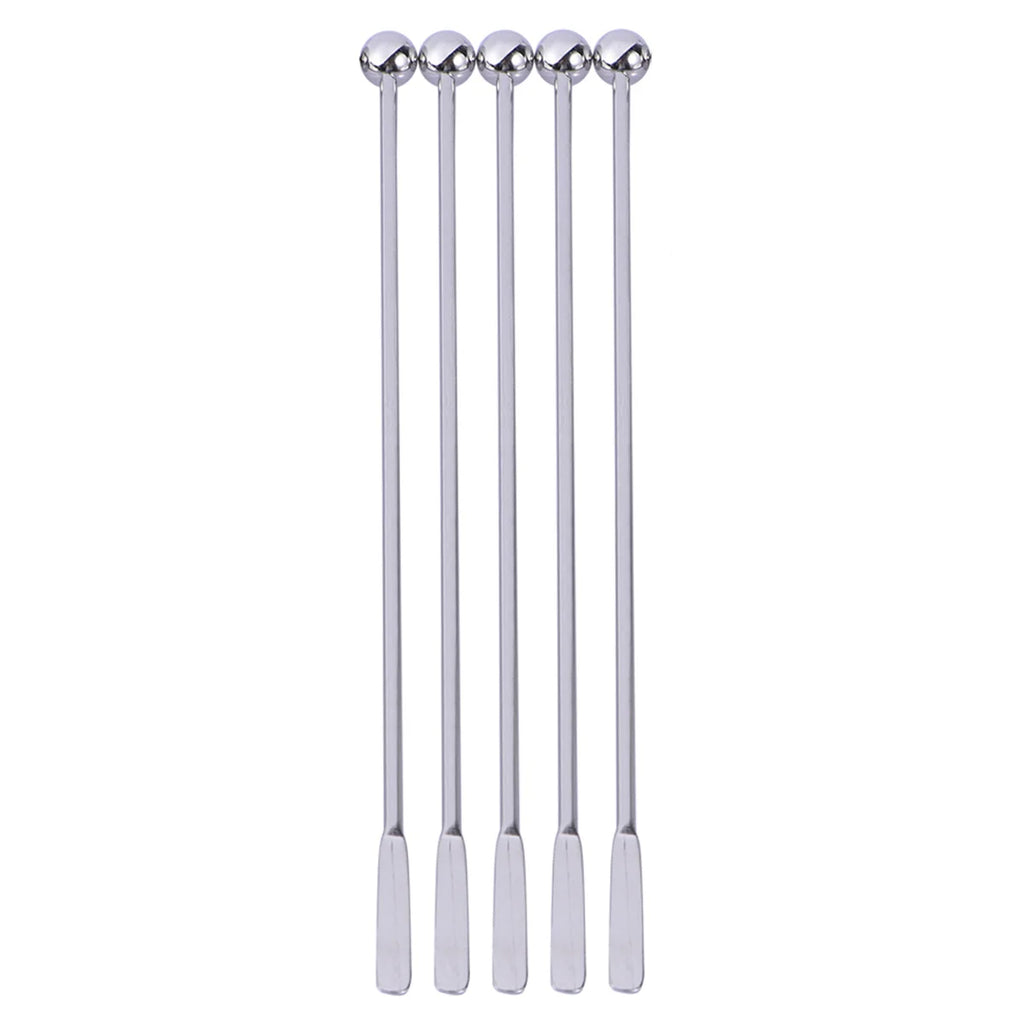 19cm Swizzle Sticks Coffee Stirring Spoon Paddle Stirrer Reusable Stir Sticks Beverage Stirrers Cocktail Mixing Spoon