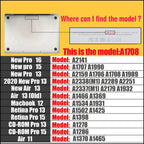 Keyboard Cover for Macbook Air 13 15 Pro 14 16 Touch Bar ID Silicone Protector Skin EU A3113 A3112 A3240 A2337 A3401 M1 M2 M3 M4