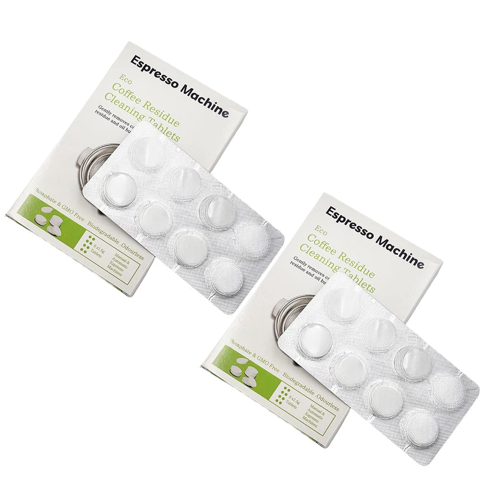 16pcs Espresso Machine Cleaning Tablets For Breville BES900/BES920 For Sage 880/878/875 Espresso Machines Cleaning Spare Parts