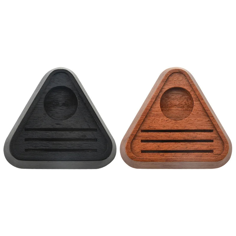51/53/58MM Portafilter Espresso Universal Filter Storage Rack Coffee Puck Screen Stand Reusable Wooden Coffee Filter Stand