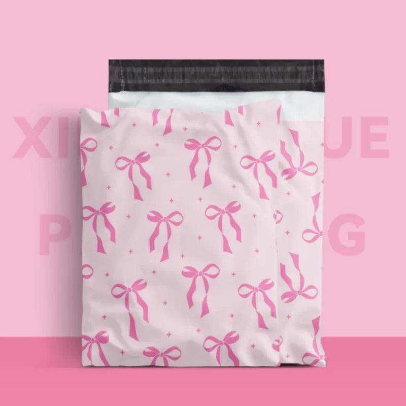 100PCS Poly Mailer Adhesive Envelope Shipping Bag DIY Garment T-shirt Dress Jacket Bra Christmas Toys Gift Packaging Pouches
