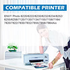 Reprinpic 664XL Ink Cartridge Compatible For HP 664 HP664 Deskjet 1115 2135 2675 3635 3775 4536 4538 5075 5275 Printer