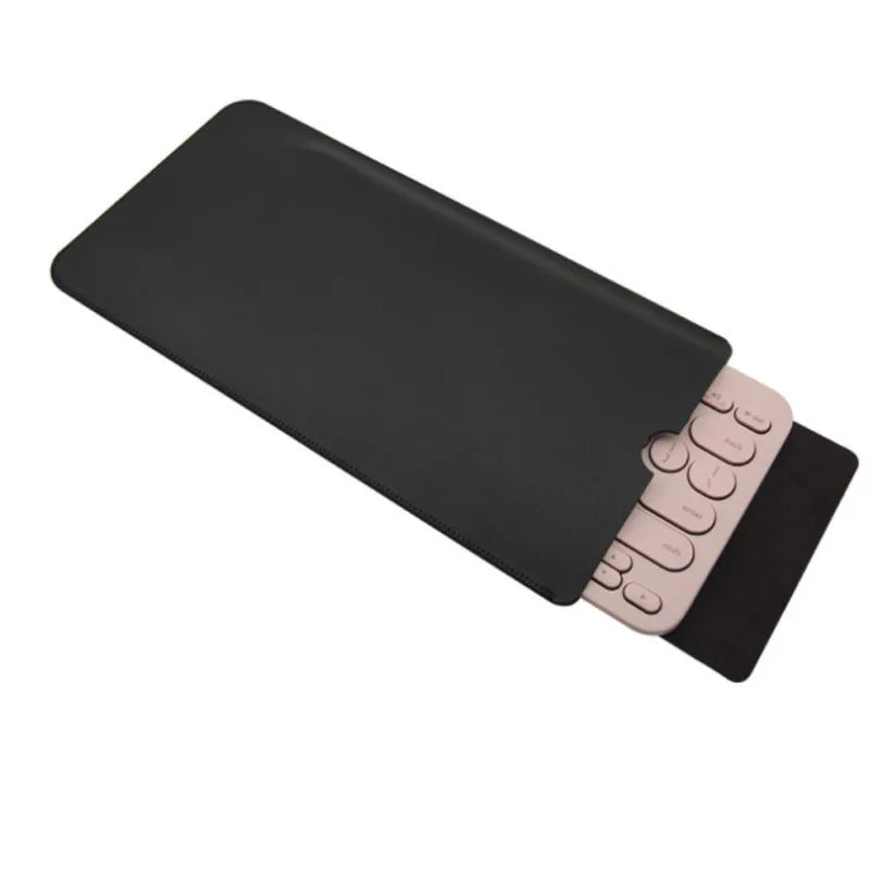 PU Leather Keyboard Case Wireless Keyboard Storage Bag For Logitech K380 Keyboard Dust Cover