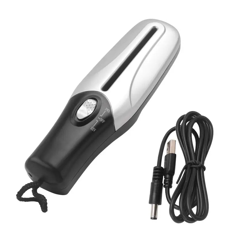 Usb Portable Paper Shredder Multifunctional Mini Electric Paper Shredder Document Strip Cutter Office Stationery User-Friendly