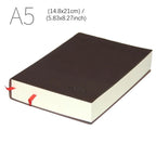 640 Page Horizontal Line/Grid /Blank Thick Business Notebook A4/A5 School Waterproof Leather Office Stationery Diary Notebook