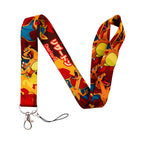 Cute Anime Lanyards For Key Neck Strap Lanyards ID Badge Holder Keychain Key Holder Hang Rope Keyrings Accessories Gifts