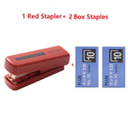 Kokuyo A Little Special 10#Needle Mini Stapler,Strong&Easy Lightforce Effortless Stapling Tool for School,Home,Office,Exam,Files