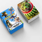 92pcs/set of brain rot card cardboard, 60 cards and 32 stickers, tung tung sahur card collection set, wooden stick sh