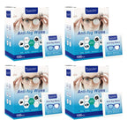 100Pcs/1-5Box Glasses Cleaner Wet Wipe Disposable Anti Fog Misting Dust Remover Cleaning Lens Wipes Sunglasses Phone Screen