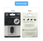 Protective Back WebCam Cover Sticker Anti-Scratch Camera Lens Cap Plastic Phone Lens Privacy Protector for iPhone 16/16Plus