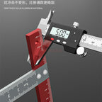 1pcs T-shaped square ruler aluminum alloy industrial grade high-precision T-shaped ruler T-shaped ruler multifunctional ruler