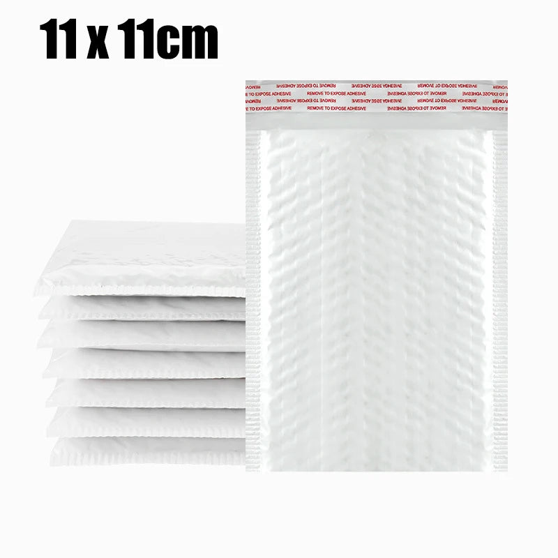 10-50Pcs Bubble Envelopes White Foam Shipping Bags Poly Bubble Mailers Pad Self Seal Packing Bags 11cm 15cm 23cm Wholesale