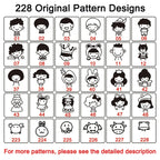 20pcs Baby Shoes Schoolbag Cup Clothes Name Sticker Waterproof Tag Rope Baby Name Ring Children Customized Name Label Pendant