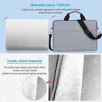 Universal Laptop Sleeve Case Shockproof Large Capacity Laptop Handbag Ultra Thin Business Notebook Cover Tablet Protective Pouch