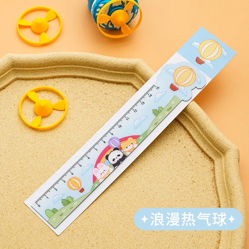 Magnetic Ruler Multifunction Cartoon Soft Ruler Ruler Cute Student School Supplies Reward Children Stationery Small Gift