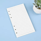 A6 A5 Loose Leaf Notebook Refill Spiral Binder Inner Page Line Dot Grid Inside Paper Stationery