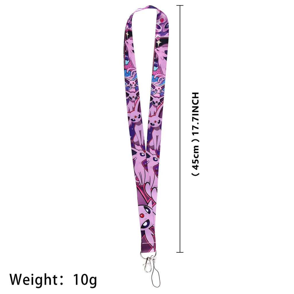 Cute Anime Lanyards For Key Neck Strap Lanyards ID Badge Holder Keychain Key Holder Hang Rope Keyrings Accessories Gifts