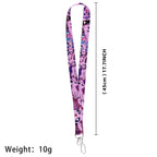 Cute Anime Lanyards For Key Neck Strap Lanyards ID Badge Holder Keychain Key Holder Hang Rope Keyrings Accessories Gifts