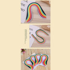 180Ocs Creative 3/5/7/10mm Quilling Paper 36Colors DIY Flower Gift Paper Handmade Origami Quilling Tools