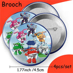 Super Wings Party Supplies Balloons Cup Plates Napkins Tableware For Kids Baby Shower Birthday Party Decoration