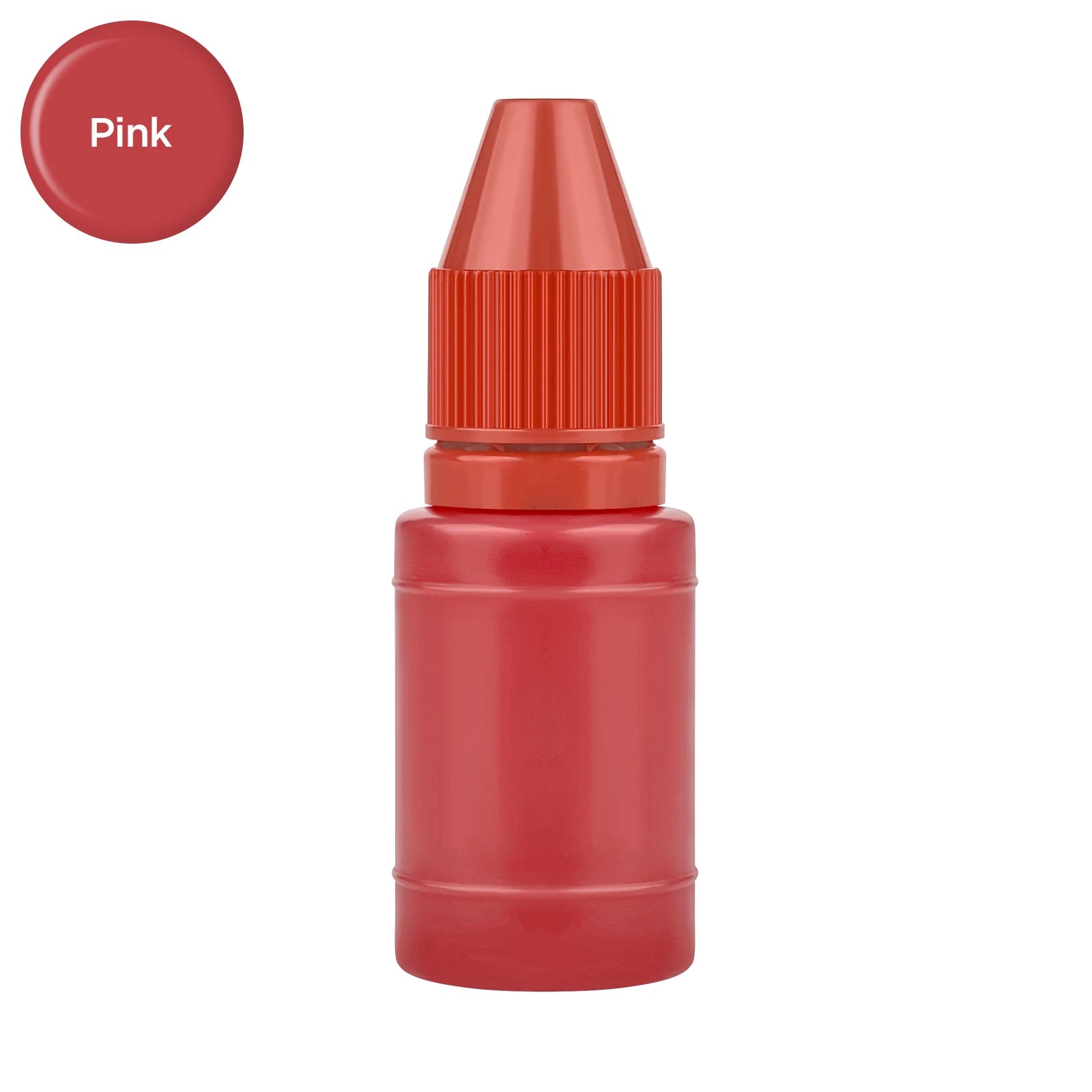 10ml Self-Inking Colorful Ink for Photosensitive Stamp Refilling Ink Red Green Blue Black Orange Rose red Chocolate Coffee White