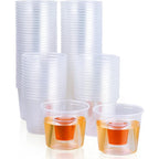 Disposable Jager Shot Glasses Plastic Shot Cups Perfect for Wedding, Thanksgiving, Halloween, Christmas Party