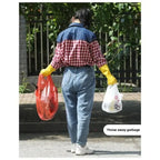 Latex Gloves, Rubber, Household Kitchen, Thickened Acid and Alkali Resistant Latex Gloves, Wholesale Dishwashing and Laundry