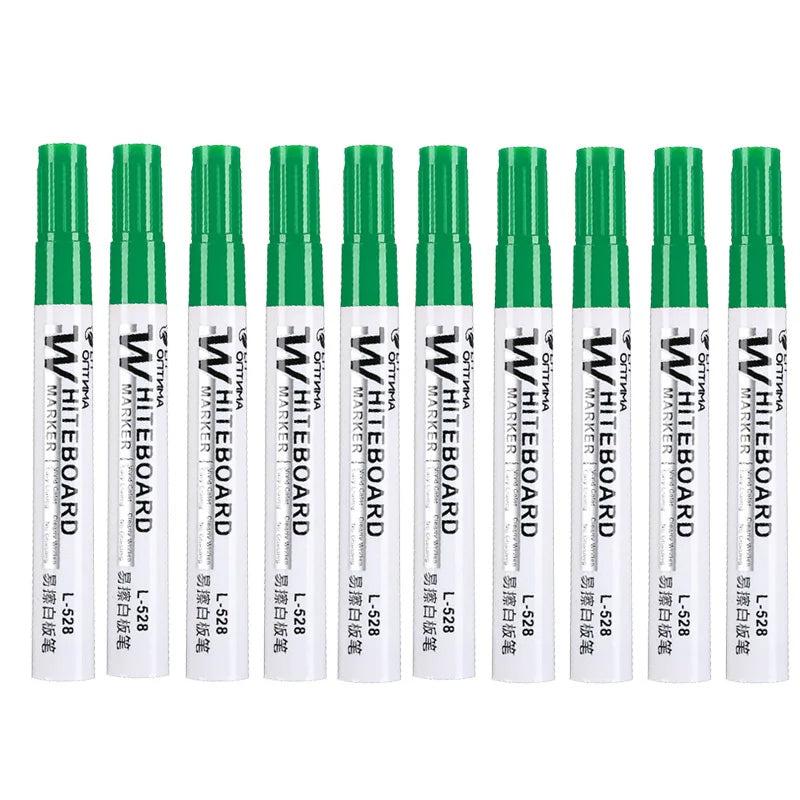 4/10 Pcs Set Erasable Magnetic Whiteboard Marker Pen Blackboard Marker Chalk Glass Ceramics Office School Art Marker Stationery