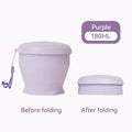Collapsible Silicone Water Cup – Portable, Leak-Proof & BPA-Free for Travel, Hiking, Camping, Gym, Office