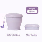 Collapsible Silicone Water Cup – Portable, Leak-Proof & BPA-Free for Travel, Hiking, Camping, Gym, Office
