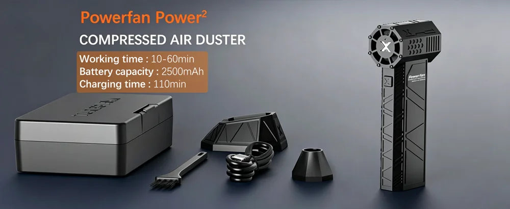 Mini Powerful Air Blower 130000RPM 52m/s Brushless Motor Portable Turbo Jet Fan Blower Battery Air Duster Blower For Car Leaves