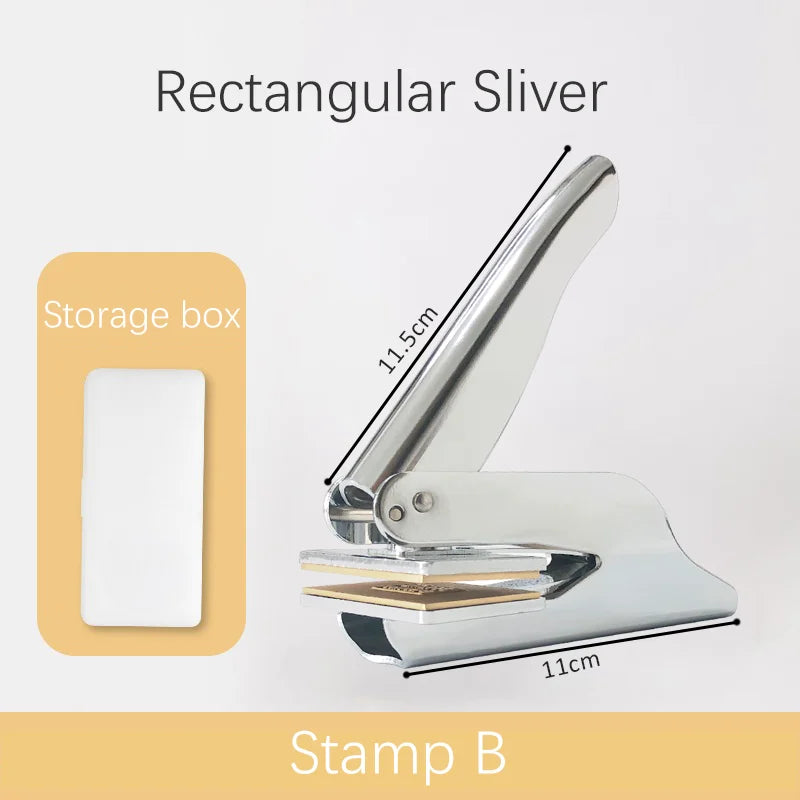 Book Wedding Embosser Stamps Customized Designs Personalized Embossing Stamp Custom Handheld Envelope Invitation Card Seals DIY