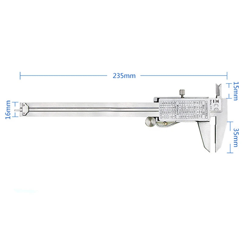 0-150mm Vernier Caliper Stainless Steel LCD Digital Caliper 6 inch Instrument Depth Measuring Tools by
