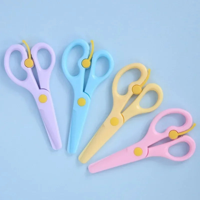 Cute handmade Paper Cuttings plastics scissors handmade DIY supplies School office supplies art tools stationery kawaii pens