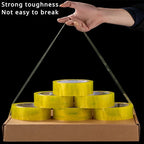 4.5CM×70M High Viscosity Clear Packing Tape - Strong Adhesive, for Carton Sealing & DIY Mounting Fixing