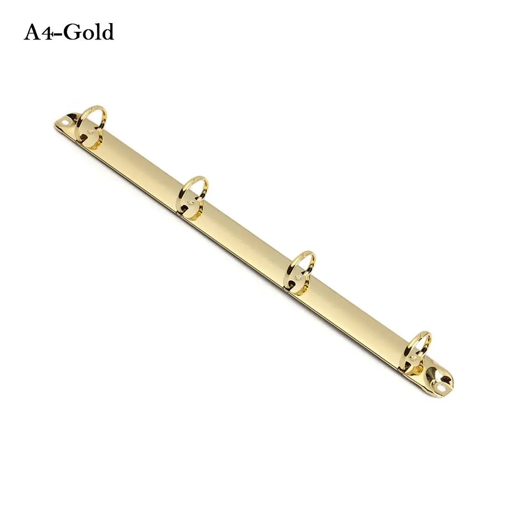 Metal Loose-leaf Binding Clip Colorful Spiral Binder File Folder DIY Album Diary Clips Ring For A4/B5/A5/A6/A7 Notebook Binder