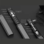 BUDI Multi-function Smart Adapter Card Storage Data Cable USB Box Universal Card Reader for iphone USB Hub for Computer
