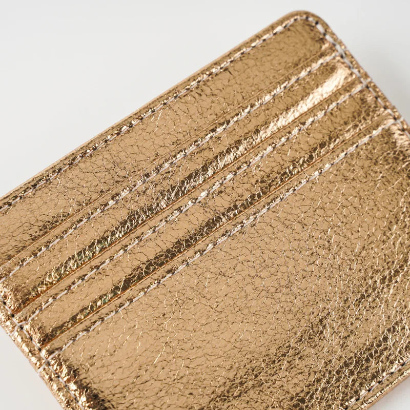 Women Thin Card Holder Wallet Lightweight Multi-Card Holder Case Pu  Leather Credit Card Money Coin Holder Purse Bag
