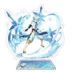 Odette Lohen Flins Durin Mavuika Columbina Xiao Arlecchino Acrylic Anime Model Furina Collect Desktop Decoration Keychains Gift