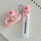 1pc Cartoon Mini Utility Knife Personalized Gift Handcrafted Cardboard Cutter Letter Opener for Students and DIY