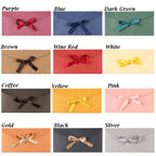 10Pcs Black Envelopes with Bow Ribbon Creative Black Greeting Card Bags Pearlescent Paper Envelop Wedding Invited Card Envelopes