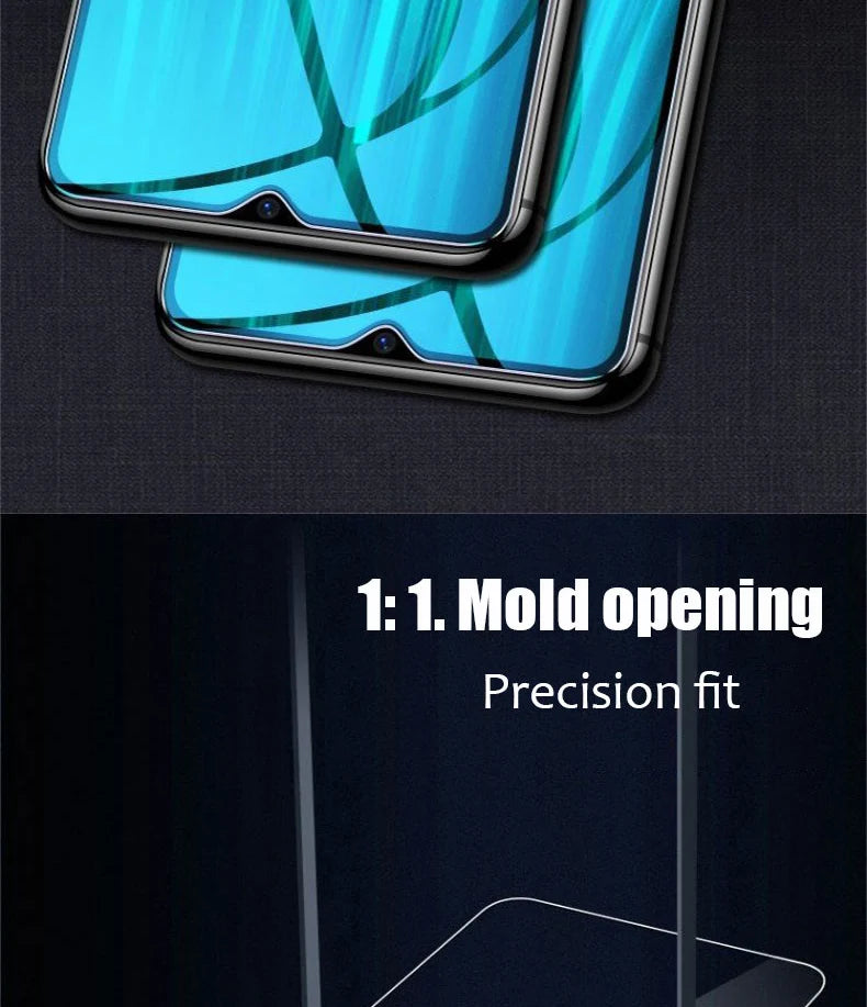 3PCS Tempered Glass For Xiaomi Redmi Note 12 11 10 9 8 Pro 12S 11S 10S 9S 8T Screen Protector For Redmi Note 14 13 Pro 5G Glass