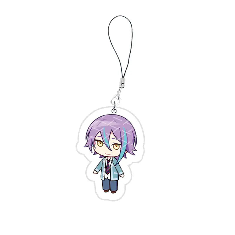 Anime Project Sekai Colorful Stage Mobile Phone Charms Acrylic PJSK Small Pendant Kusanagi Nene Len Rin Phone Chain Keychain