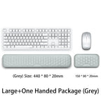 Keyboard Mouse Wrist Protection Rest Pad Ergonomic Office Typing Relax Wrist Memory Foam Mouse Pad PC Computer Laptops Mouse Pad