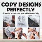 100/50/30/10/5pcs Tattoo Transfer Paper A4 Size Tattoo Stencil Paper Carbon Thermal Copy Paper for Tattoo Transfer Machine