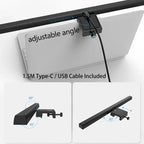 LED Desk Lamp Monitor Light Bar PC Computer Dimmable Screen Light 33cm 50cm Office Study Reading Hanging Table Lamp USB Powered