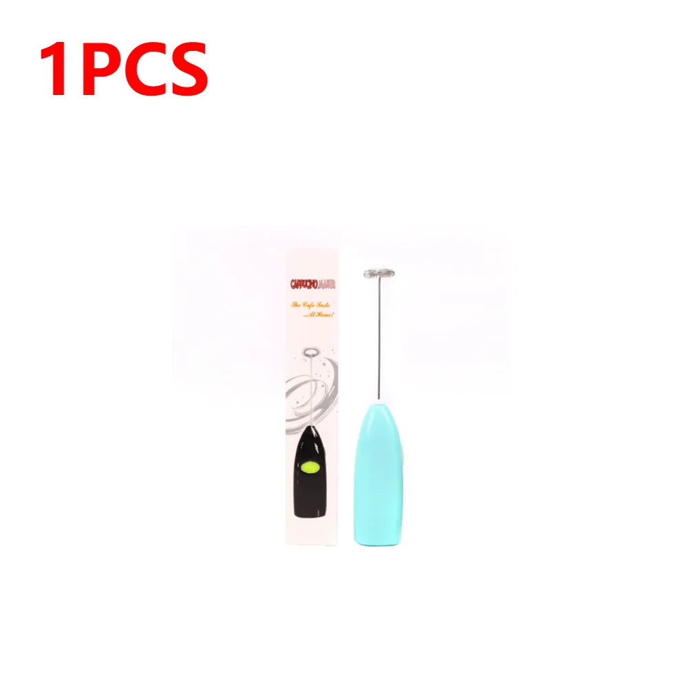 Ireless Milk Foamer Coffee Whisk Mixer Electric Blender Egg Beater Mini Frother Handle Stirrer Cappuccino Maker Cooking Tools