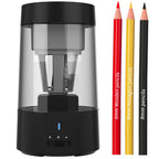 Automatic Electric Pencil Sharpener Portable Battery Powered for 6-8mm Pencil Support Hexagonal/ Triangular/ Round pencils