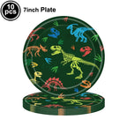 Jurassic Dinosaur Party Dinosaur Fossil Disposable Tableware Plate Cup Napkins Dinosaur Theme Birthday Party Decor Supplies
